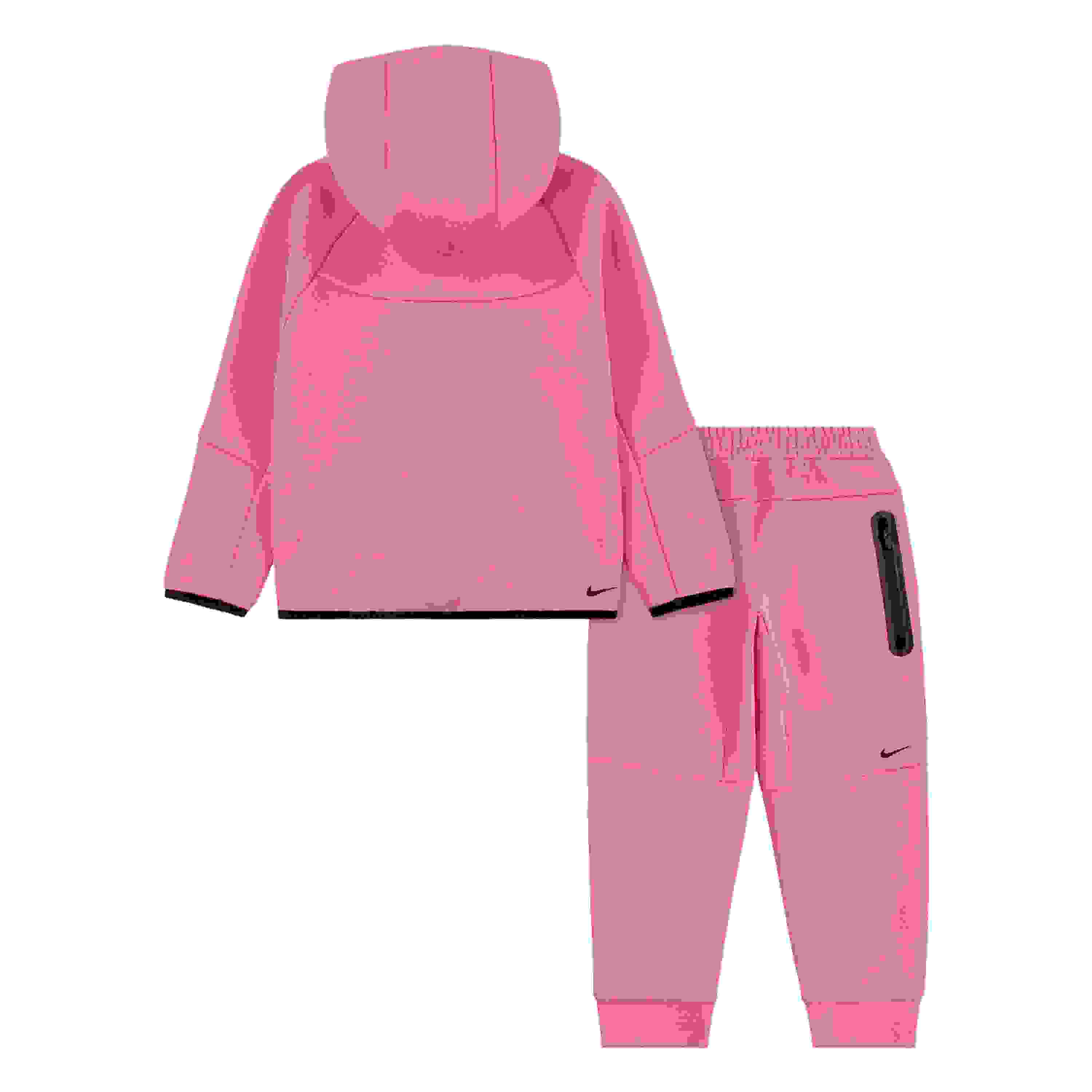 Nike Pink Tech Fleece Little Girls' Set